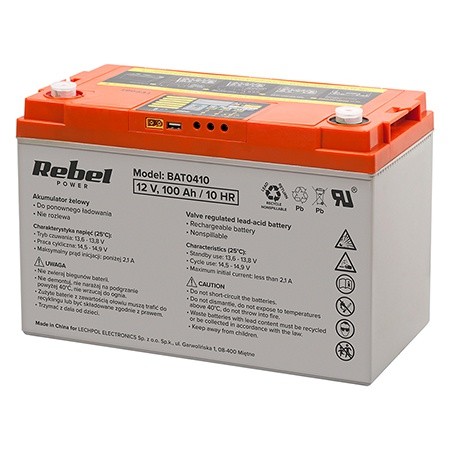 acumulator gel plumb deep cycle afisaj 12v 100ah